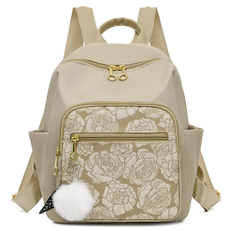 Chic Bestickter Rucksack Brehn