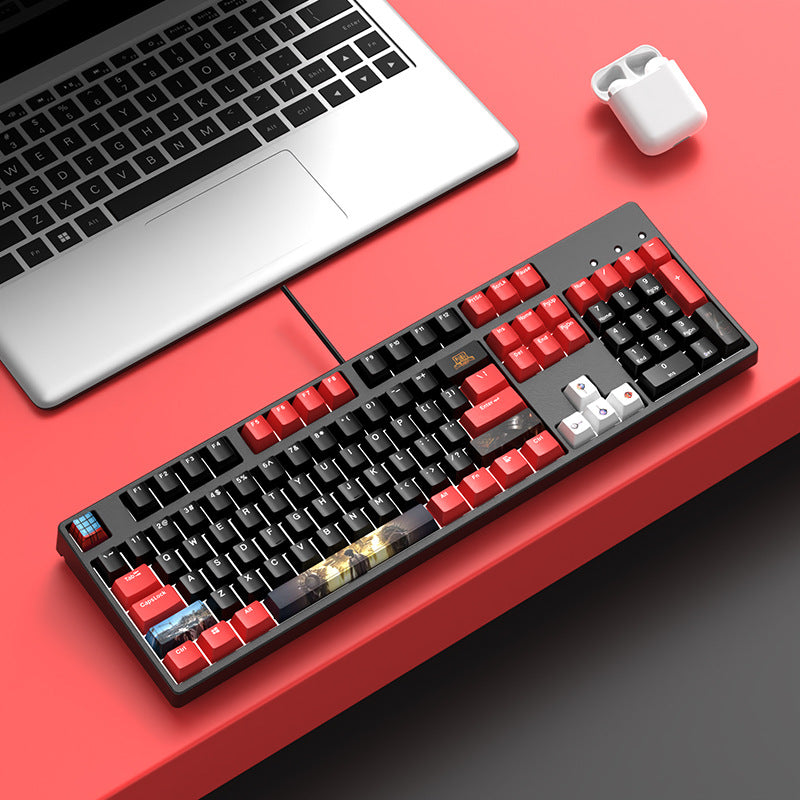 Verdrahtete ergonomische mechanische Tastatur Brehn
