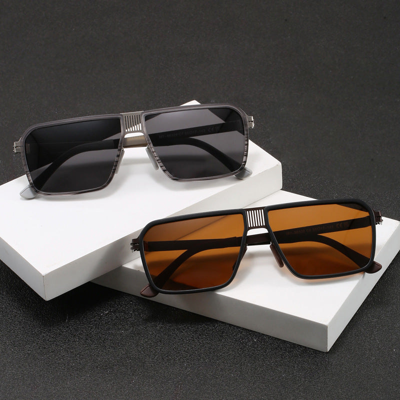 Damen modische Sonnenbrille im modernen, eckigen Design Brehn