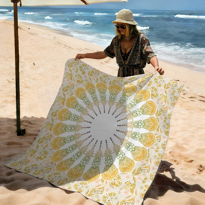 Mandala Design Strandmatte Brehn