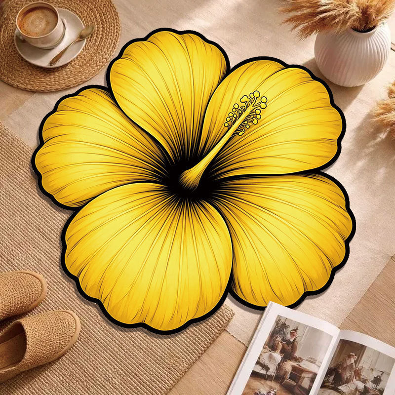 Dekorative Floral Akzent Teppich