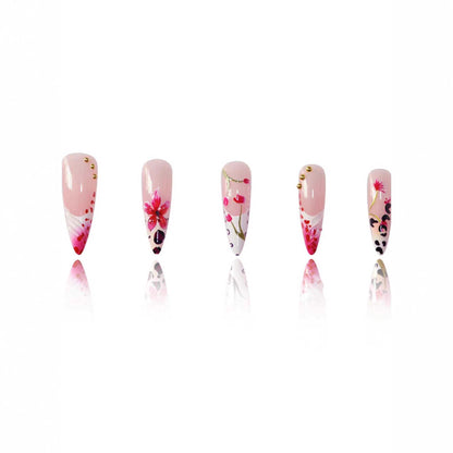 Florale Kunst Nagelverstärkungen Brehn