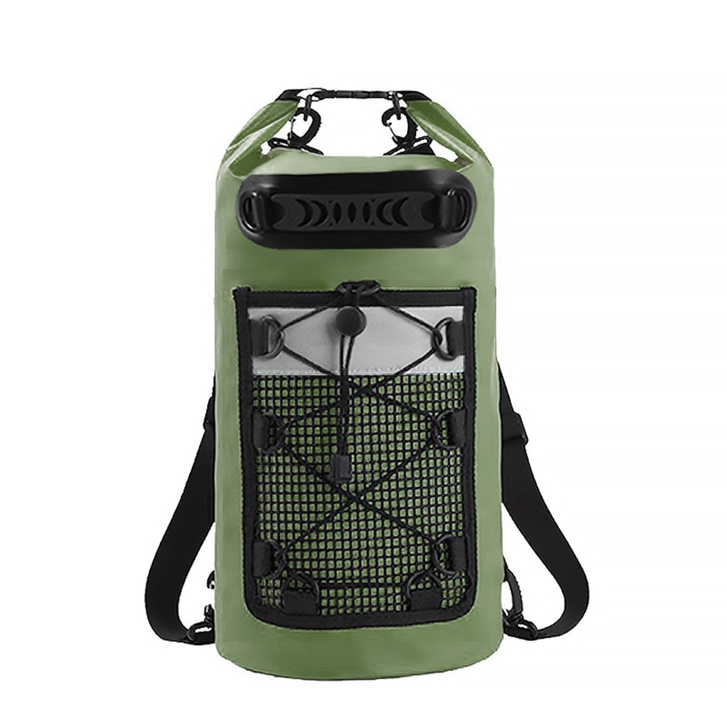 Strapazierfähige Dry Bag mit Netzfach Brehn