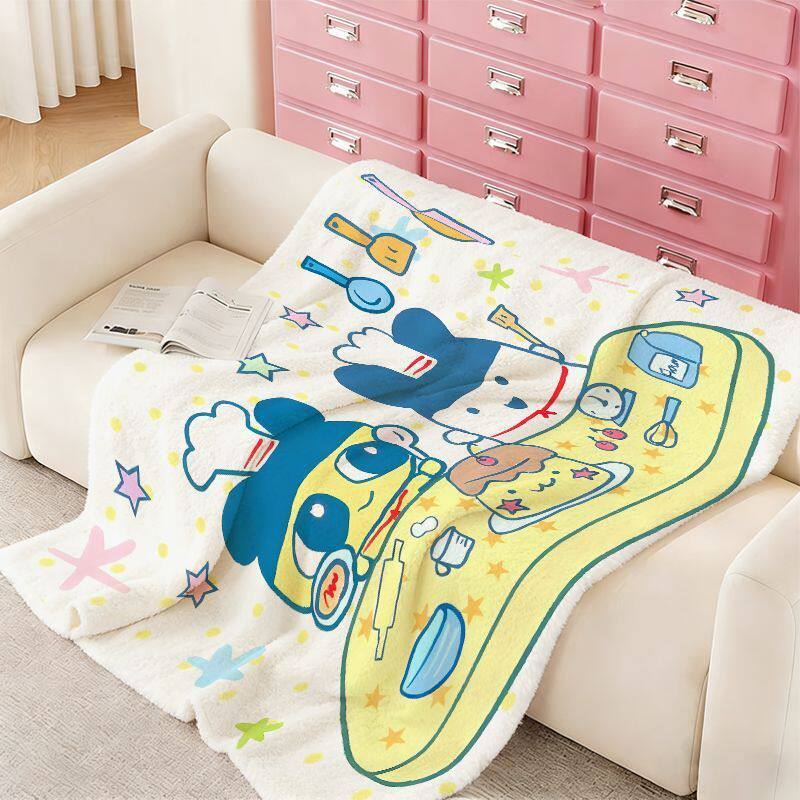 Cartoon-Themen Kuscheldecke