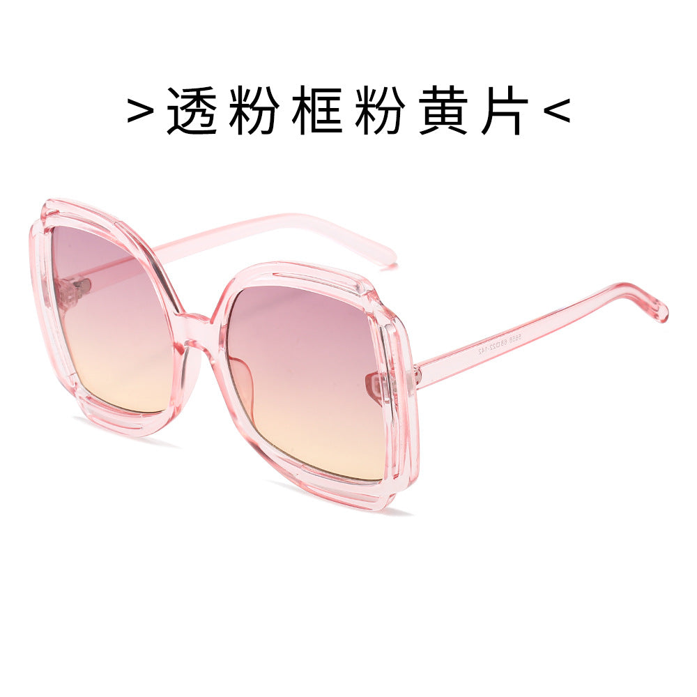 Damen Fashion Sonnenbrille mit modernem Rahmen Brehn