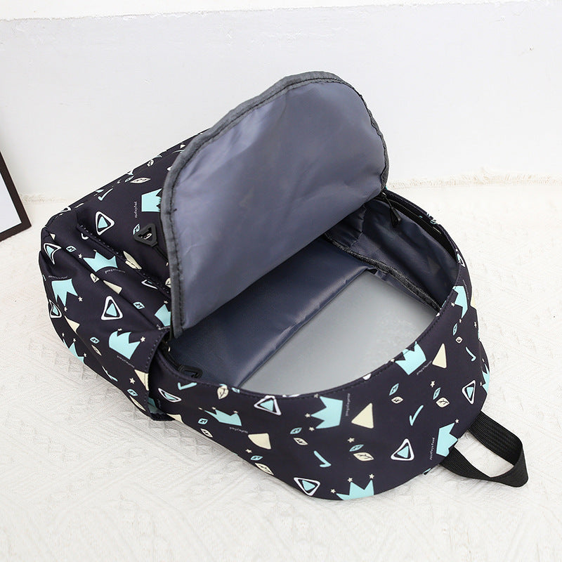 Stylischer Rucksack mit Separatem Lunchbehälter und Federmäppchen Brehn