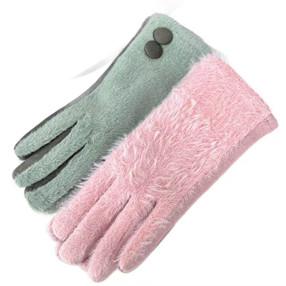 Plüsch Fleecegefütterte Touchscreen-Handschuhe Brehn