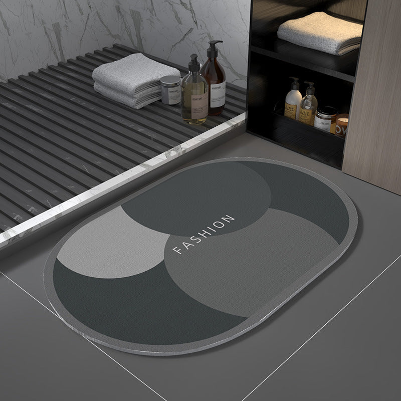 Stylische moderne Badezimmermatte