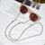 Chic Perlen Brillen Kette Brehn