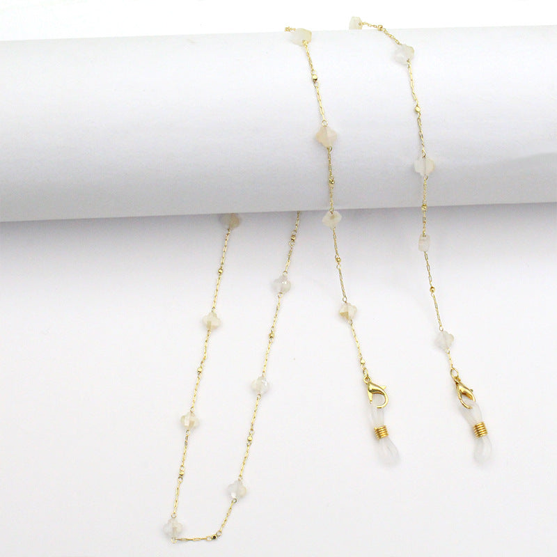 Elegante, kristallgestaltete Brillenband Brehn