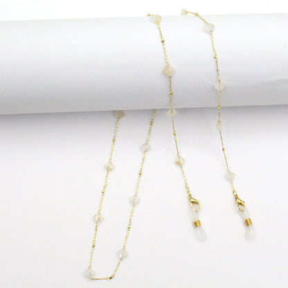 Elegante, kristallgestaltete Brillenband Brehn
