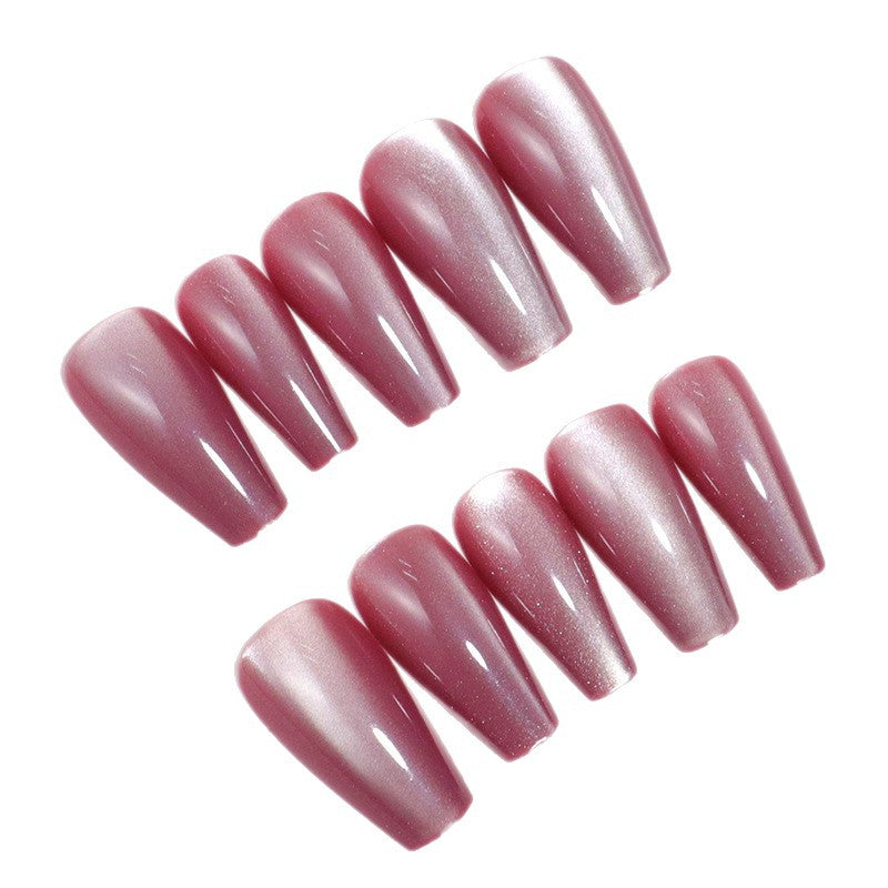 Premium Glänzende Press-On Nagelspitzen Set Brehn