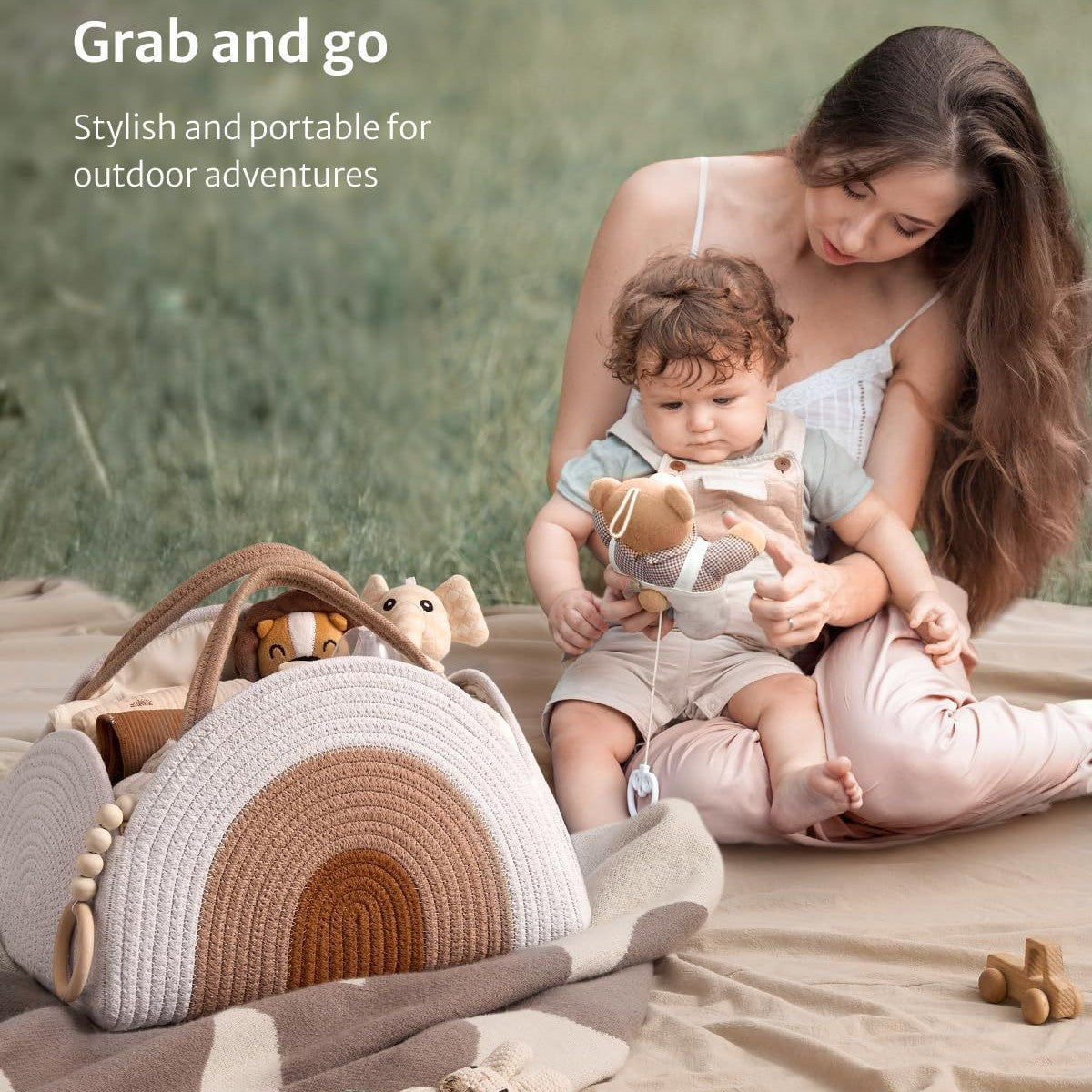 Handgefertigte Strandtasche Brehn