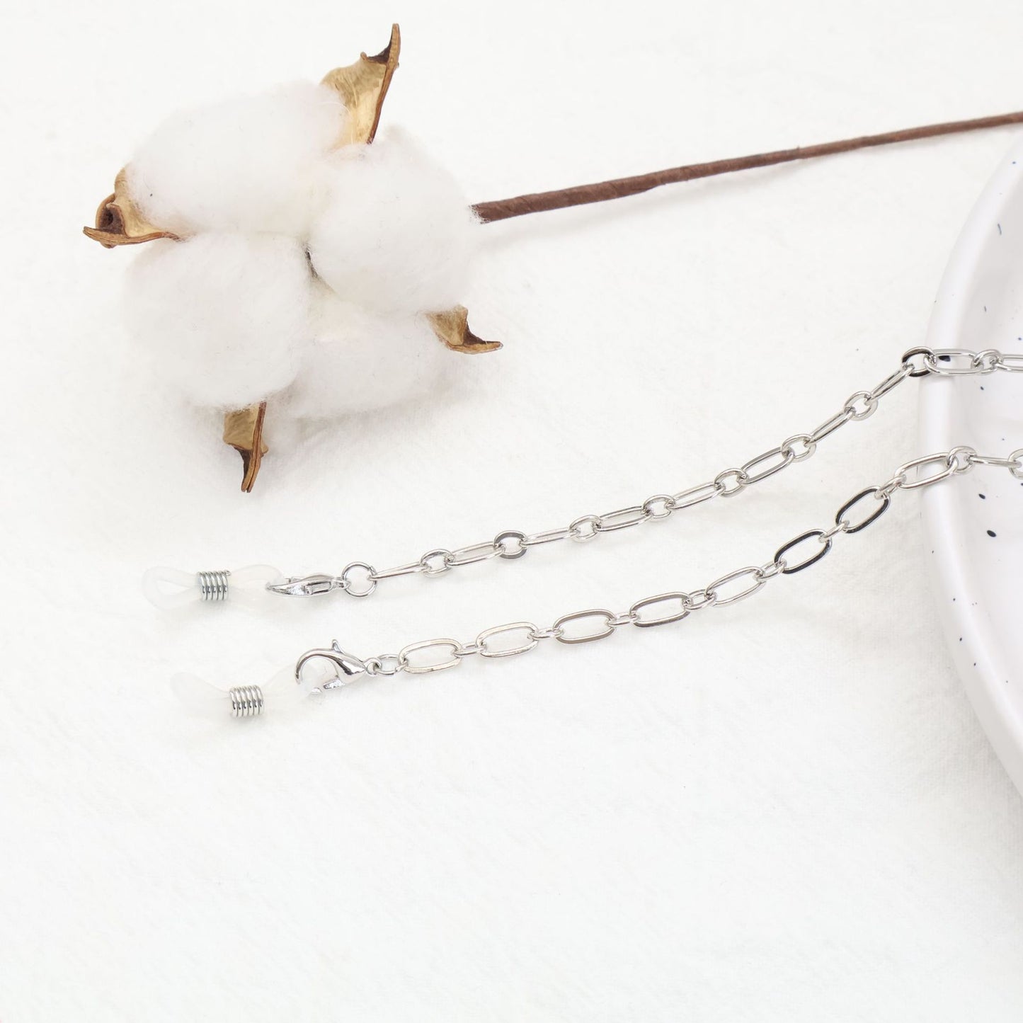 Stylische Metall-Brillen-Kette Brehn