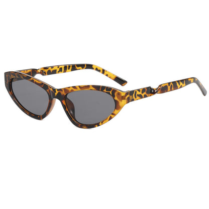 Cat-Eye Design Sonnenbrille mit blauen Gläsern