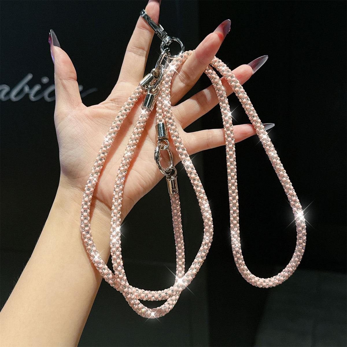 Glitzernder Strass-Handyband Brehn