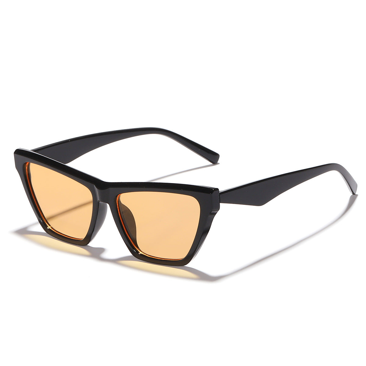 Damen Designer-Sonnenbrille mit stilvollem transparentem Rahmen und UV-Schutz Brehn