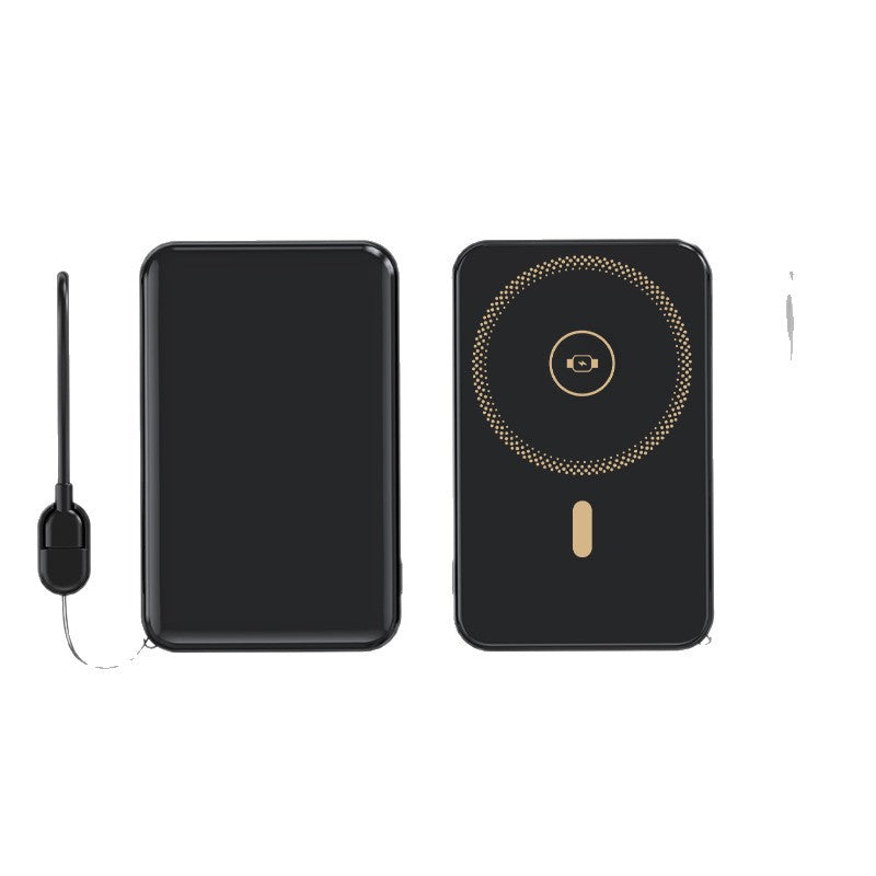 Kompakte Powerbank mit Integrierter Induktionsladefunktion Brehn