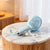 Damen tragbarer Mini-Ventilator mit USB-Ladefunktion und ergonomischem Design Brehn