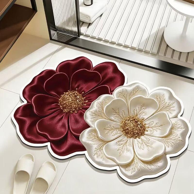 Luxuriöse Florale Badematte Brehn