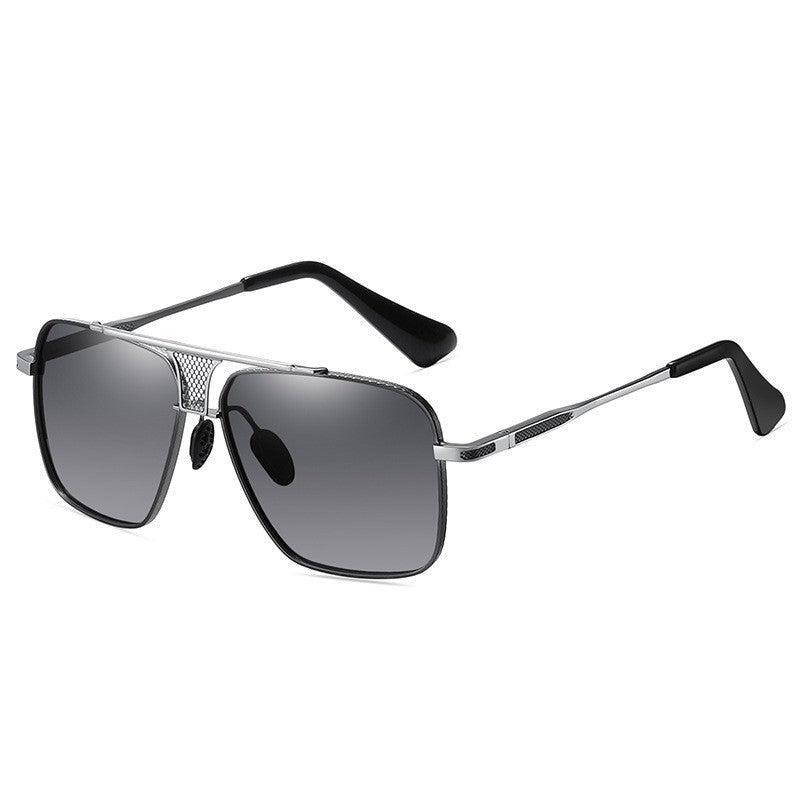 Damen Quadratische Sonnenbrille mit stilvollem Metallrahmen und hochwertigem UV-Schutz Brehn