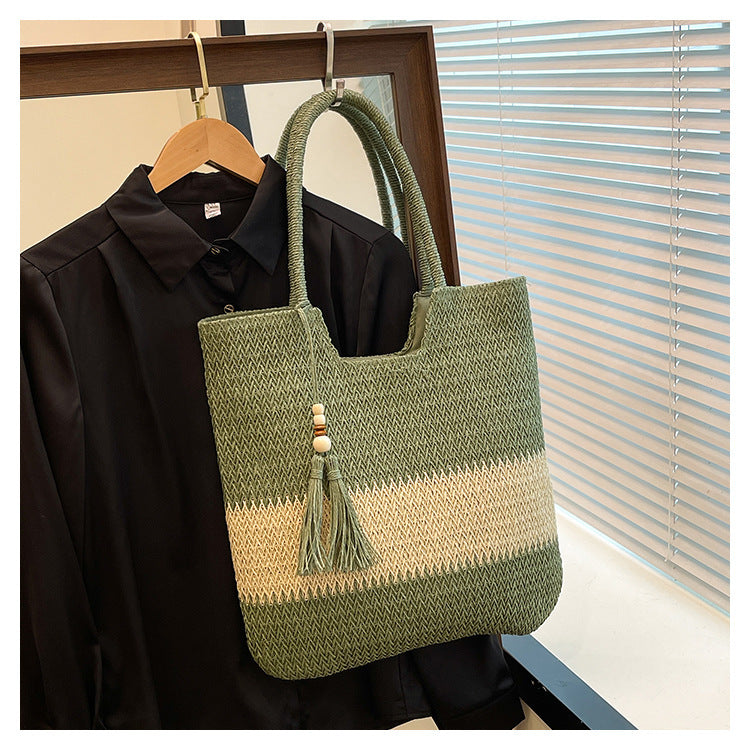 Handgewebte Strandtasche Brehn