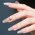 Elegantes Press-On-Nagelset mit Glitter- und Perlenakzenten Brehn