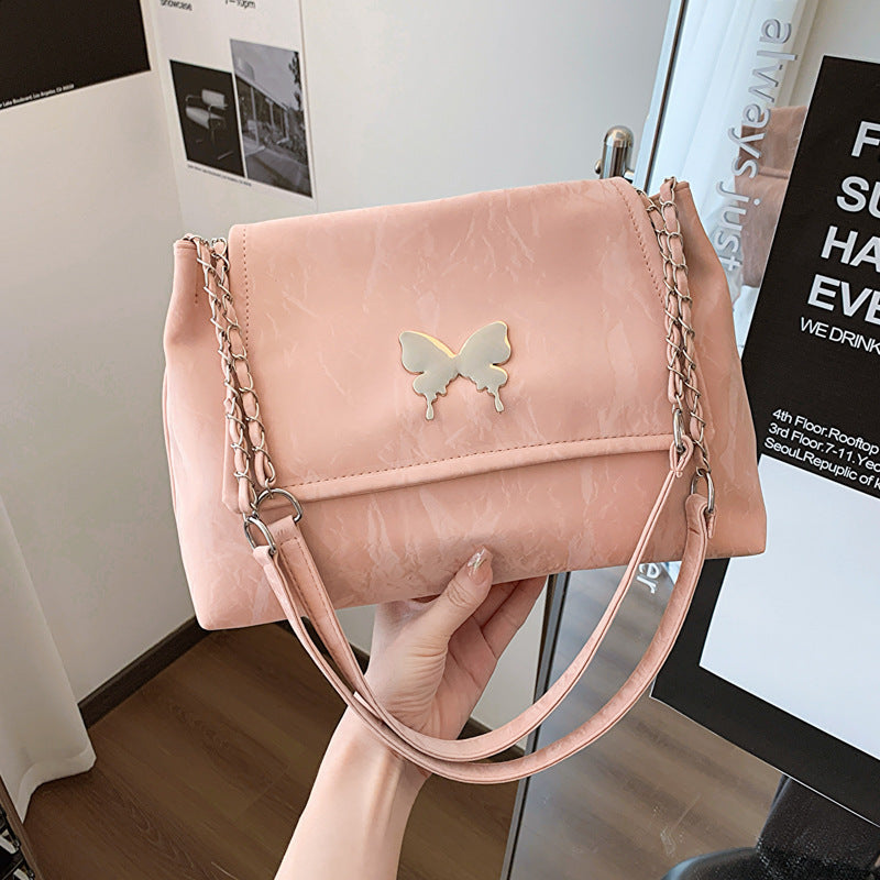 Chic Schmetterlingsakzent Lässige Handtasche Brehn