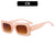 Stylische Retro Quadratische Sonnenbrille