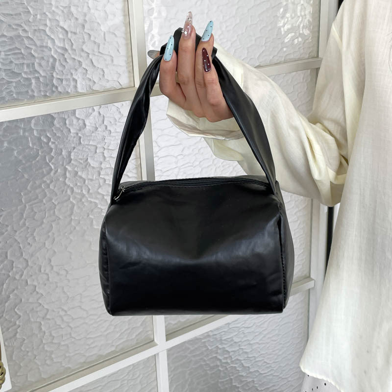 WoVintage-inspirierte strukturierte Handtasche Brehn