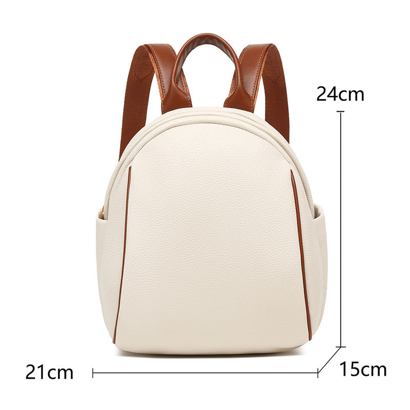 Stilvolles strukturiertes Mini-Rucksack Brehn
