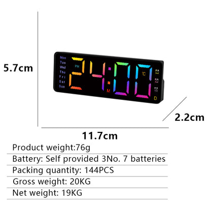 Digitaler Wanduhr Brehn