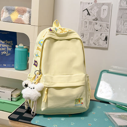 Trendy Bestickter Schulrucksack Brehn