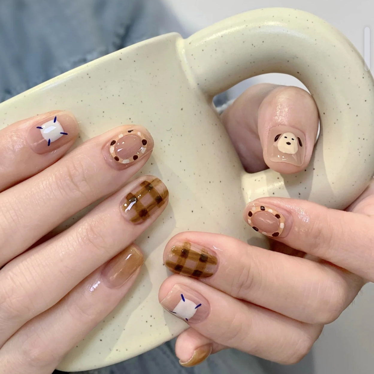 Künstlerisch Charakter-Themen Druck-Nägel Brehn