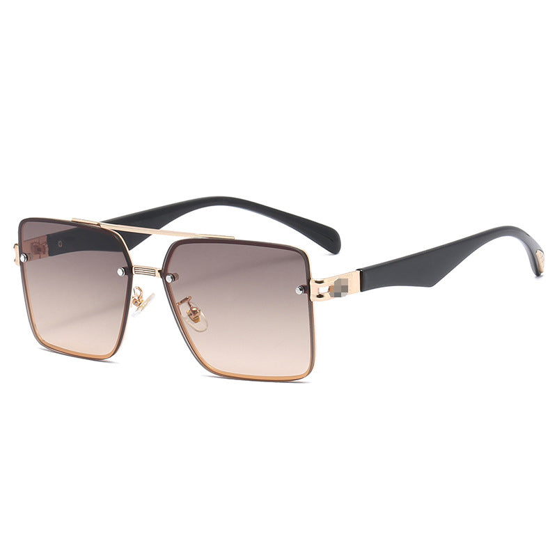 Damen modische Sonnenbrille mit elegantem Metallrahmen Brehn