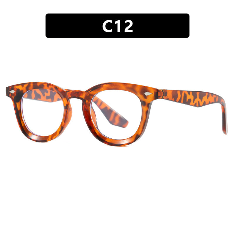 Damen modische Cat-Eye Sonnenbrille mit transparentem Rahmen Brehn