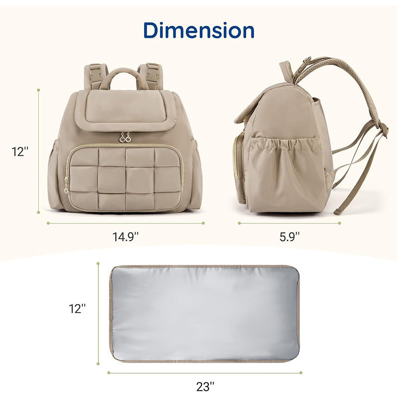Multifunktionale Wickeltasche Brehn