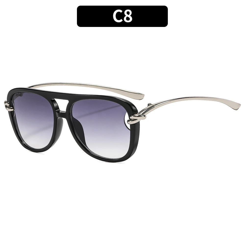 Moderne Übergroße Sonnenbrille