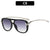 Moderne Übergroße Sonnenbrille