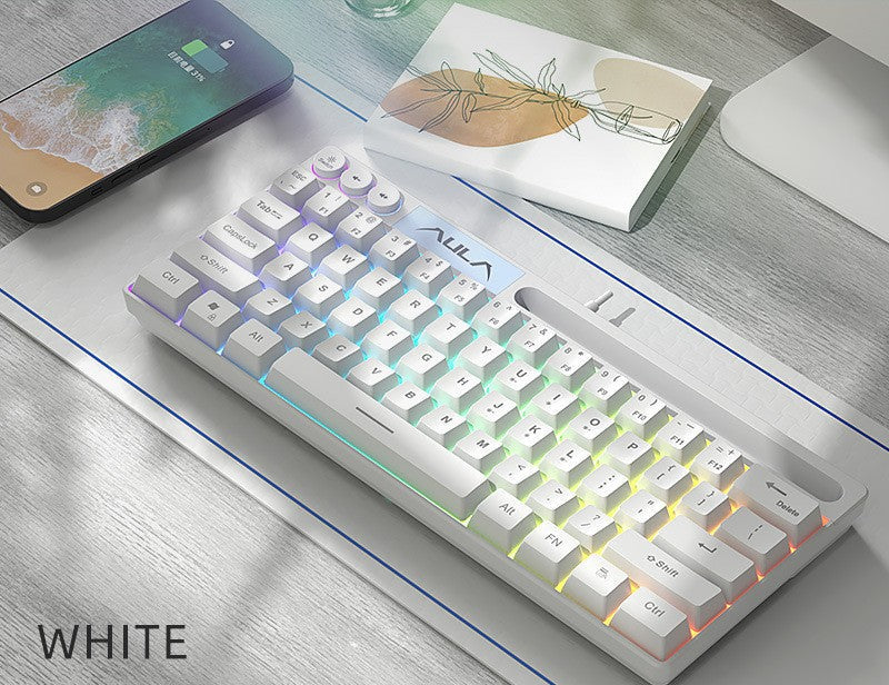 Drahtlose RGB ultraflache mechanische Tastatur Brehn
