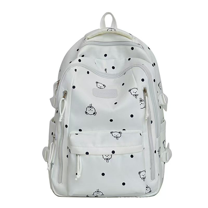 Niedlicher gepunkteter Druck Rucksack Brehn