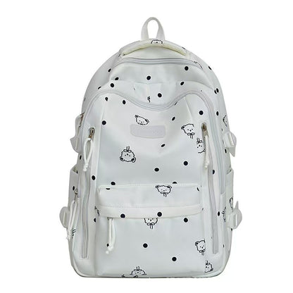 Niedlicher gepunkteter Druck Rucksack Brehn