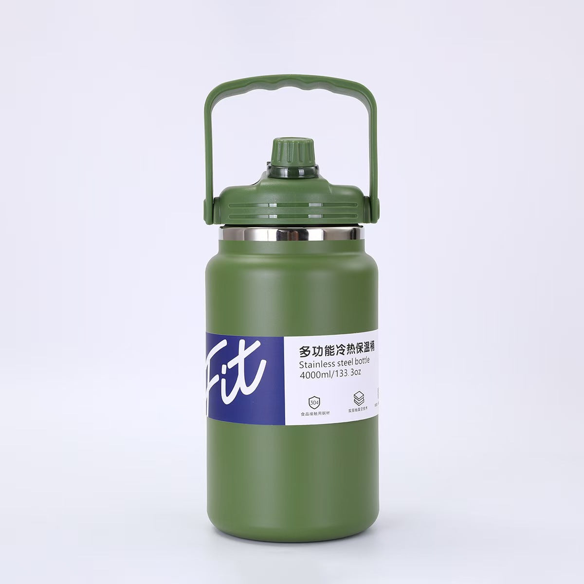 Unisex Edelstahl Trinkflasche Brehn