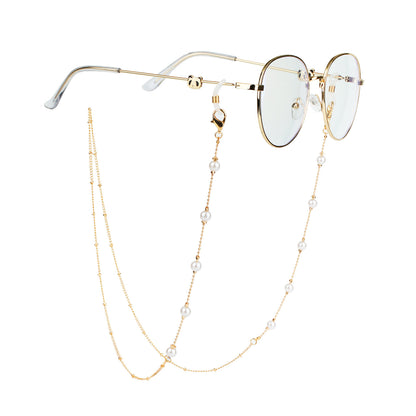 Elegante Brillenkette mit Perlen und Akzenten Brehn