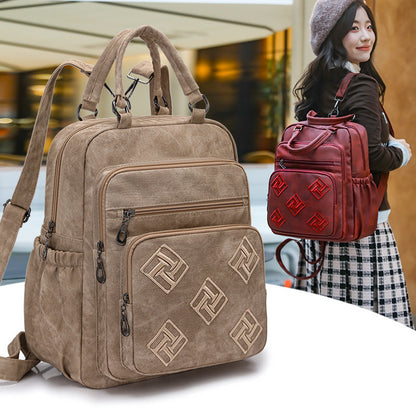 Trendiger Mehrfach-Fach-Rucksack Brehn