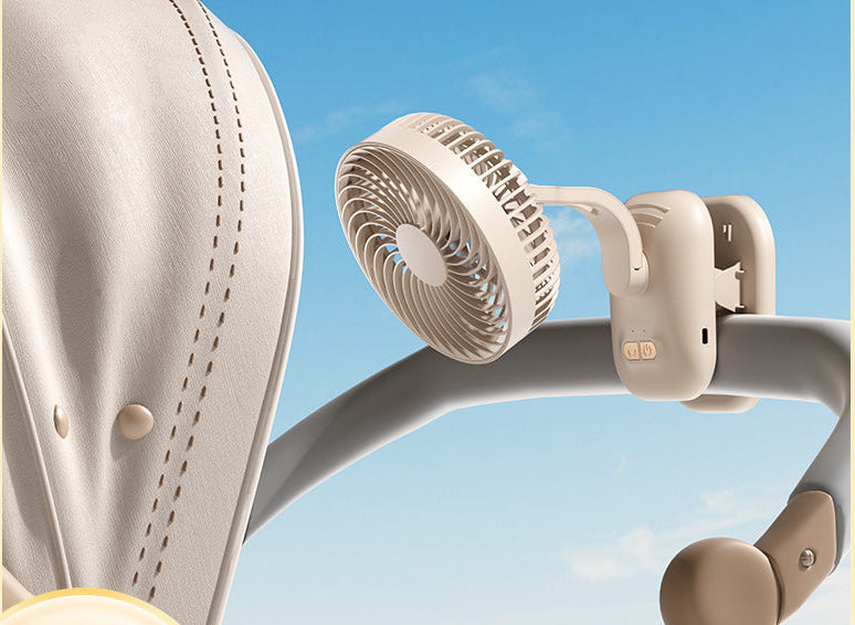 Tragbarer wiederaufladbarer elektrischer Ventilator Brehn