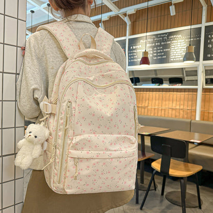 Blumenmuster Rucksack Brehn