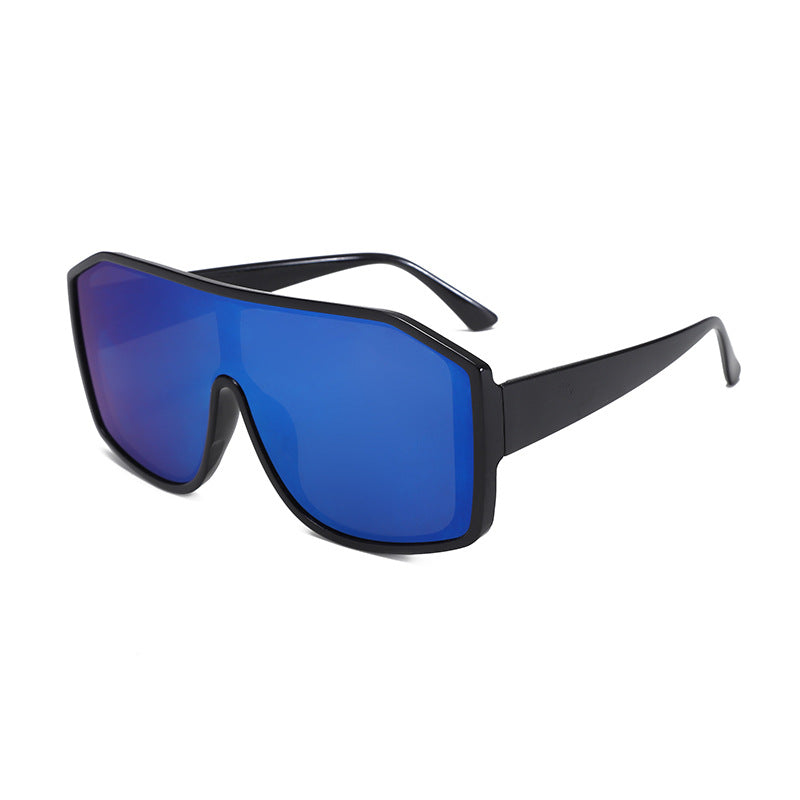 Damen Modische Oversized-Sonnenbrille im futuristischen Design Brehn