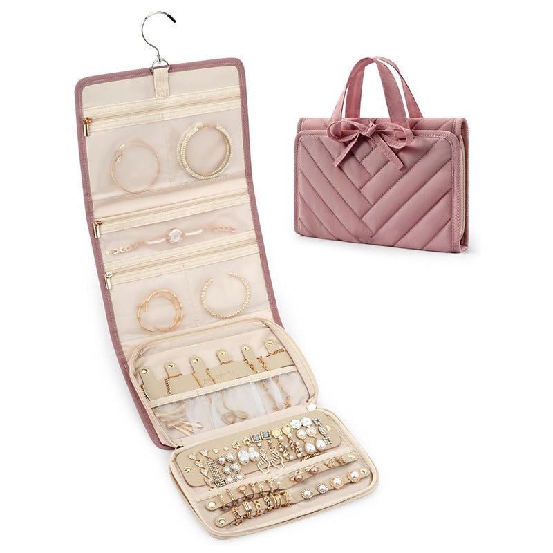 Schmuck-Organizer Tasche mit Mehreren Fächern Brehn