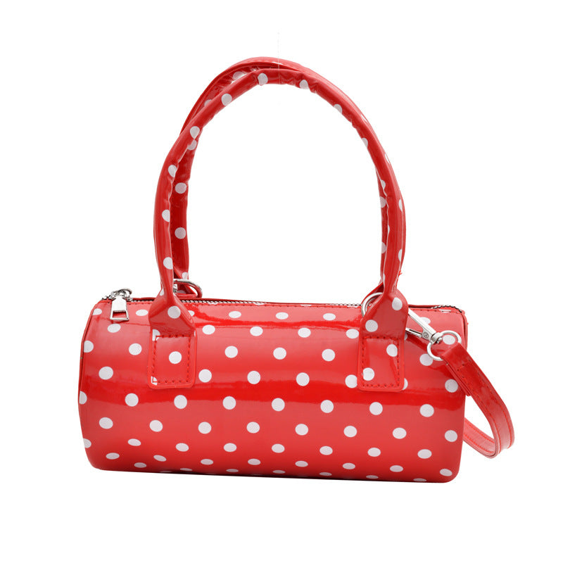 WoChic Strukturierte Gepunktete Handtasche Brehn